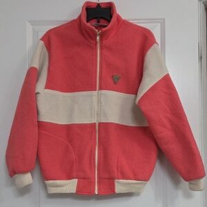 UNIONBAY Coral and Cream Jacket